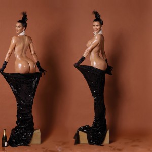 Kim Kardashian nude